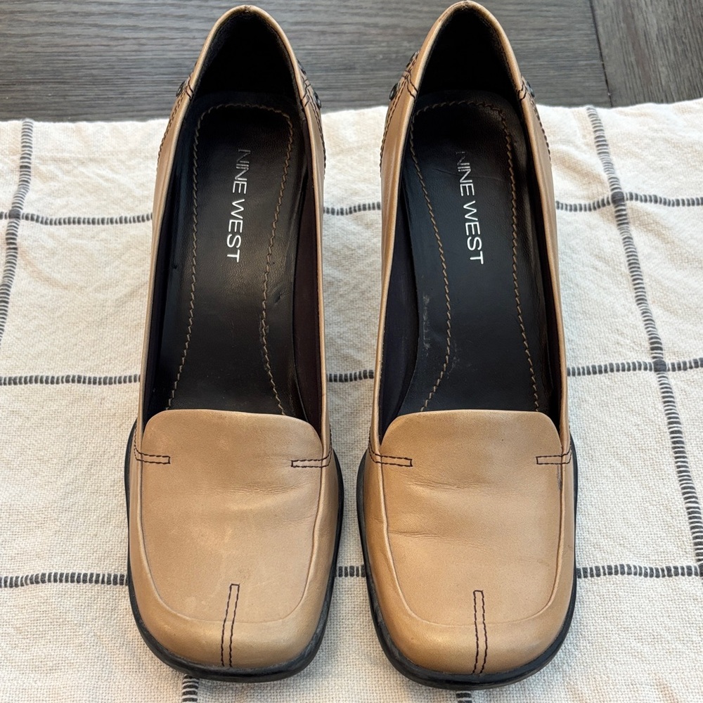 Vintage 90’s Chunky Nine West Heels Size 8.5